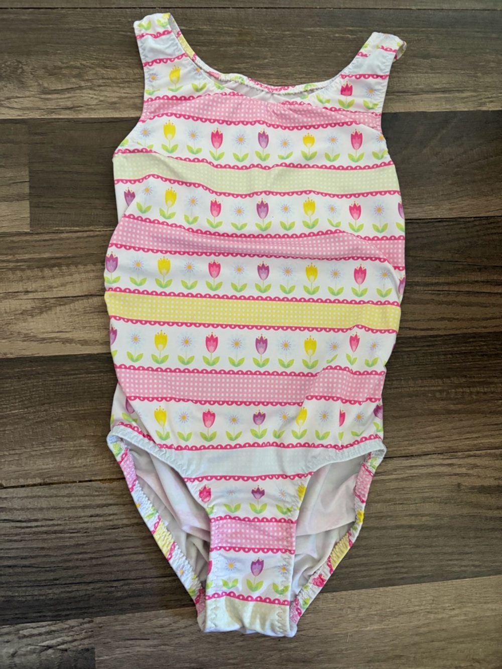Bella Rose Spring Floral leotard
